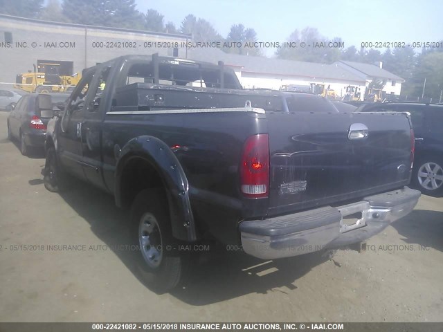 1FTSX31F13EA82739 - 2003 FORD F350 SRW SUPER DUTY BLACK photo 3