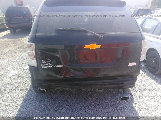 2CNDL937686299644 - 2008 CHEVROLET EQUINOX SPORT BLACK photo 6