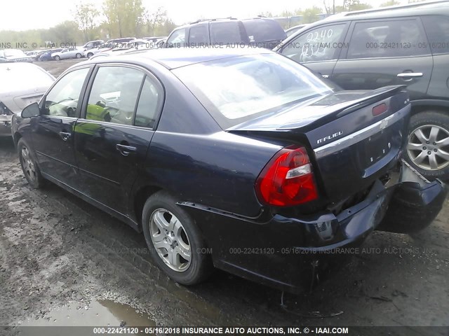 1G1ZU54854F105489 - 2004 CHEVROLET MALIBU LT BLUE photo 3