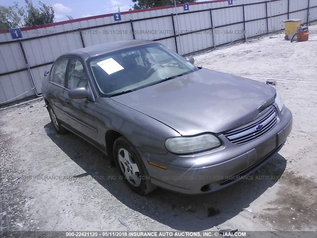 1G1NE52J12M503017 - 2002 CHEVROLET MALIBU LS 棕色 照片 1