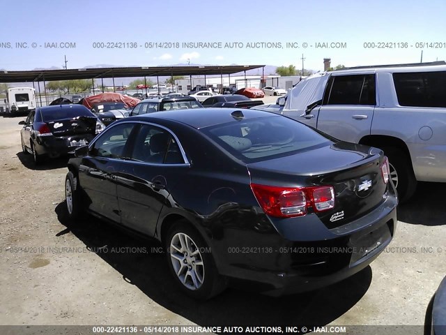 1G11C5SLXEF121776 - 2014 CHEVROLET MALIBU 1LT ნაცრისფერი ფოტო 3