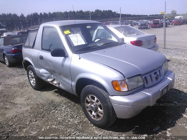 KNDJB623225137178 - 2002 KIA SPORTAGE GRAY photo 1