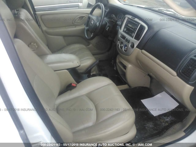 4F2CZ96124KM06525 - 2004 MAZDA TRIBUTE ES 白色 照片 5