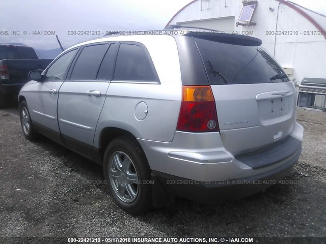 2C4GF68465R657471 - 2005 CHRYSLER PACIFICA TOURING SILVER photo 3