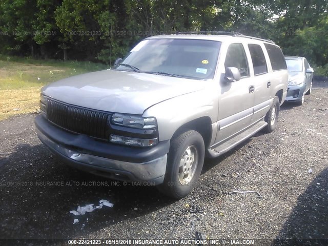 1GNEC16Z73J130808 - 2003 CHEVROLET SUBURBAN C1500 TAN photo 2