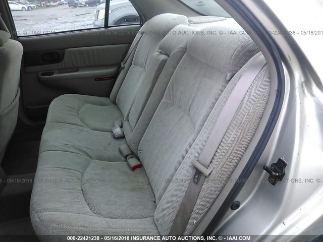 2G4WB52K321197555 - 2002 BUICK REGAL LS 金色 照片 8