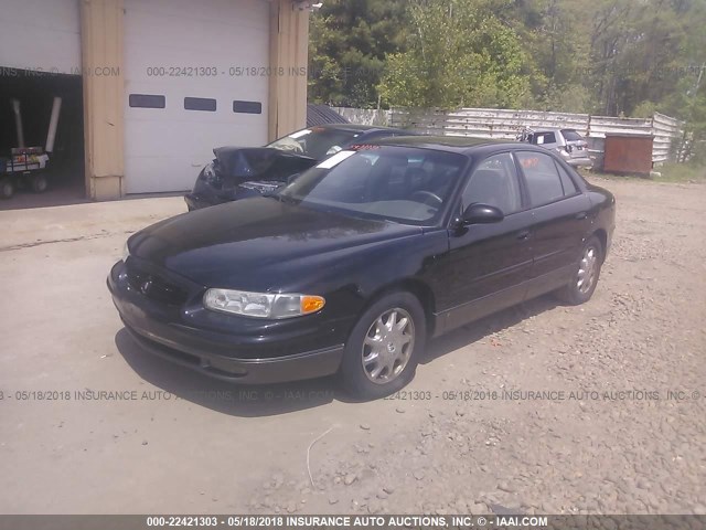 2G4WF521131191735 - 2003 BUICK REGAL GS BLACK photo 2