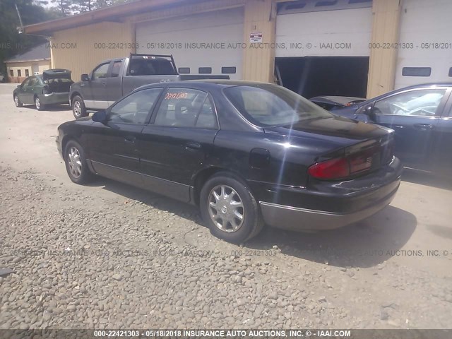 2G4WF521131191735 - 2003 BUICK REGAL GS BLACK photo 3