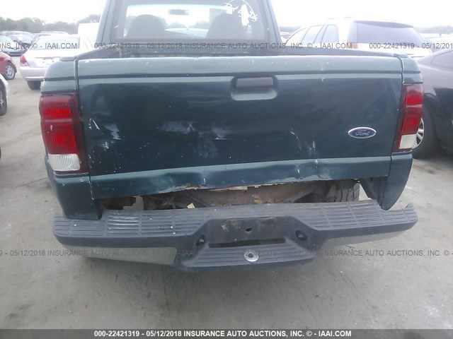 1FTZR15V2YPA08028 - 2000 FORD RANGER SUPER CAB GREEN photo 6