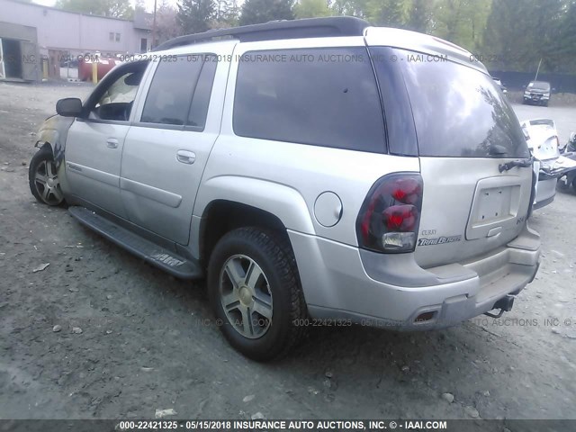 1GNET16S146174326 - 2004 CHEVROLET TRAILBLAZER EXT LS/EXT LT SILVER photo 3