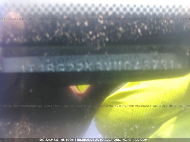 4T1BG22K3VU043791 - 1997 TOYOTA CAMRY CE/LE/XLE ნაცრისფერი ფოტო 9