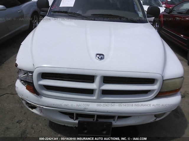 1B4HR28Y5XF533867 - 1999 DODGE DURANGO WHITE photo 10