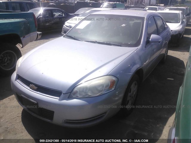 2G1WB58K569399793 - 2006 CHEVROLET IMPALA LS SILVER photo 2