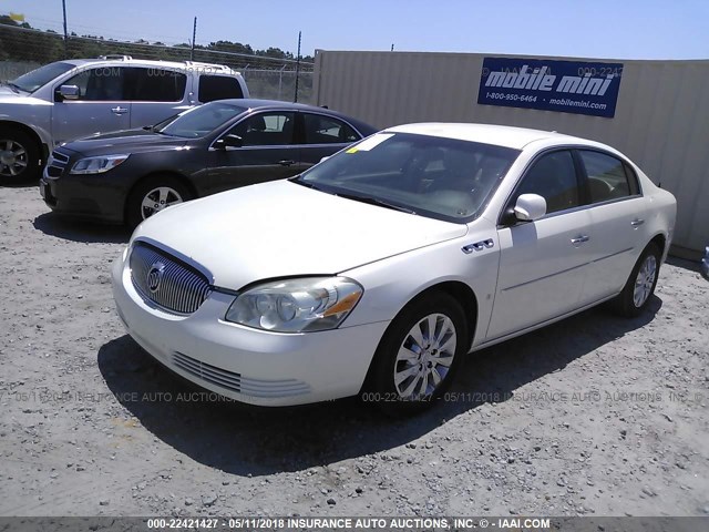 1G4HD57M29U107100 - 2009 BUICK LUCERNE CXL CREAM photo 2