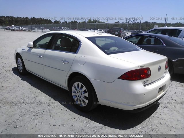 1G4HD57M29U107100 - 2009 BUICK LUCERNE CXL CREAM photo 3