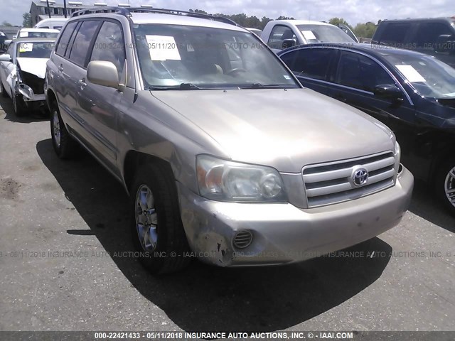 JTEDP21A360118788 - 2006 TOYOTA HIGHLANDER LIMITED TAN photo 1