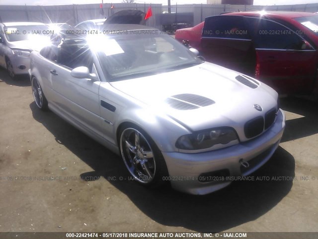 WBSBR93443PK03026 - 2003 BMW M3 SILVER photo 1