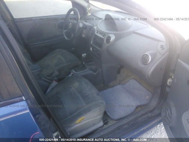 1G8AJ52F35Z125376 - 2005 SATURN ION LEVEL 2 Mavi foto 5