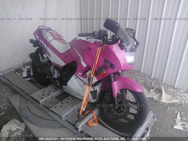 JKAEXMF152A090293 - 2002 KAWASAKI EX250 F PINK photo 1