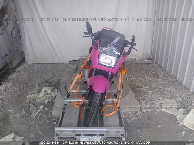 JKAEXMF152A090293 - 2002 KAWASAKI EX250 F PINK photo 5