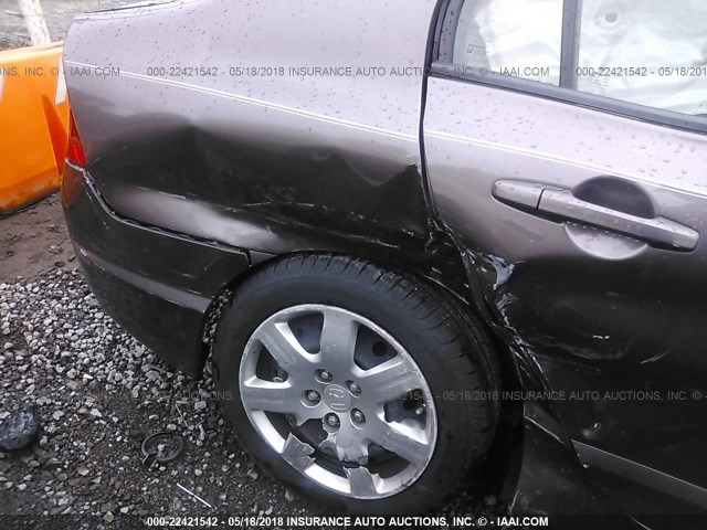 2HGFA1F53BH532102 - 2011 HONDA CIVIC LX GRAY photo 6