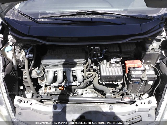 JHMGE8H51CC024095 - 2012 HONDA FIT SPORT 灰色 照片 10