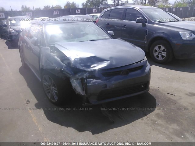 JTKJF5C75B3003382 - 2011 TOYOTA SCION TC 灰色 照片 1