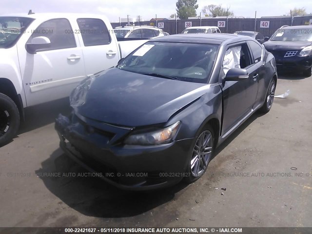 JTKJF5C75B3003382 - 2011 TOYOTA SCION TC 灰色 照片 2