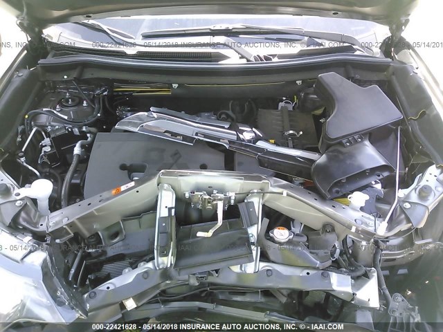 JA4AD2A36JZ028843 - 2018 MITSUBISHI OUTLANDER ES GRAY photo 10