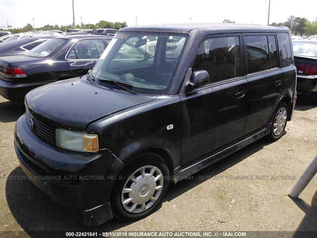 JTLKT324864064648 - 2006 TOYOTA SCION XB GRAY photo 2