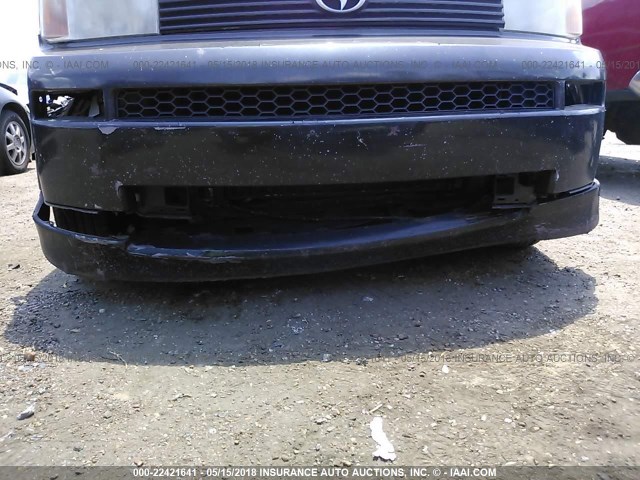 JTLKT324864064648 - 2006 TOYOTA SCION XB GRAY photo 6