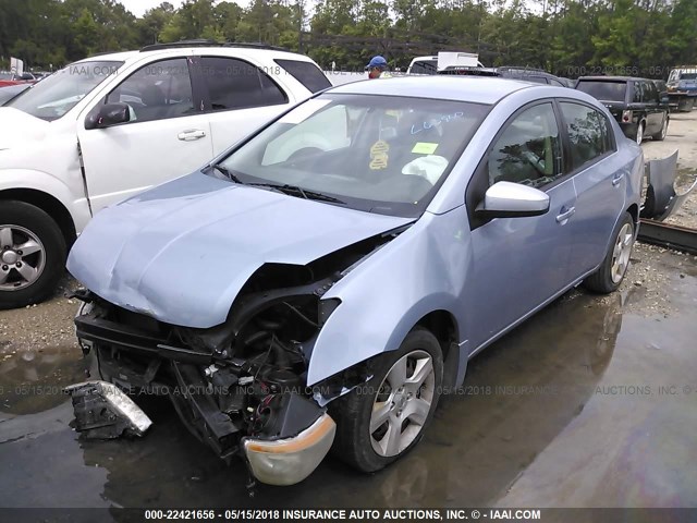 3N1AB61E59L638503 - 2009 NISSAN SENTRA 2.0/2.0S/2.0SL BLUE photo 2