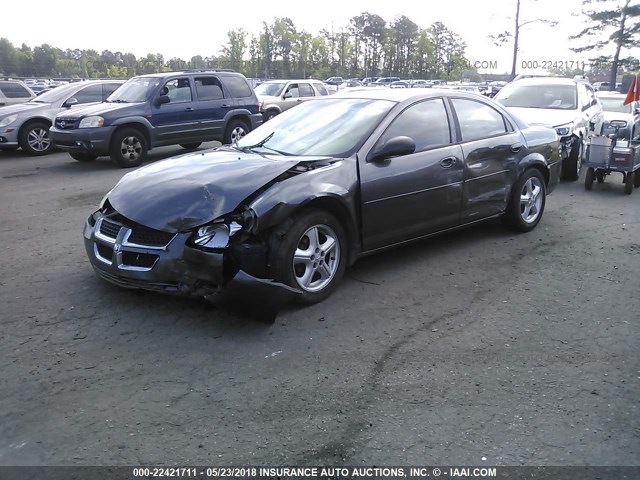 1B3EL46X35N646539 - 2005 DODGE STRATUS SXT GRAY photo 2