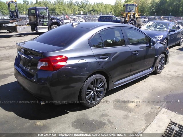 JF1VA1A65J9816278 - 2018 SUBARU WRX BLACK photo 4