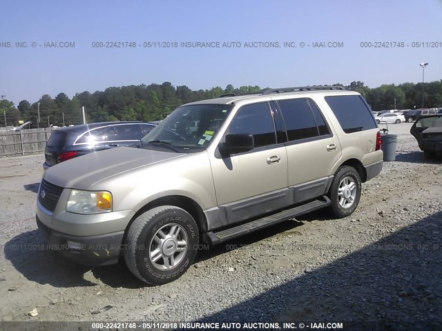 1FMPU15585LA90464 - 2005 FORD EXPEDITION XLT 金色 照片 2