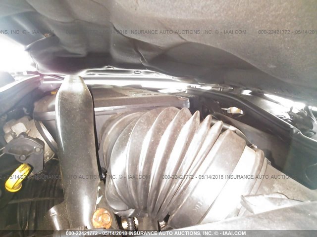 1J8HG48K56C131419 - 2006 JEEP COMMANDER BLACK photo 10