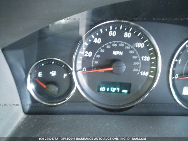 1J8HG48K56C131419 - 2006 JEEP COMMANDER BLACK photo 7