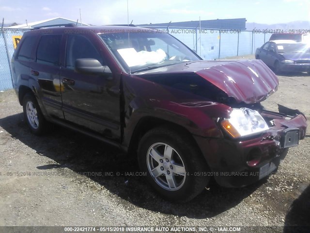 1J8GR48K97C567021 - 2007 JEEP GRAND CHEROKEE LAREDO/COLUMBIA/FREEDOM 栗色 照片 1