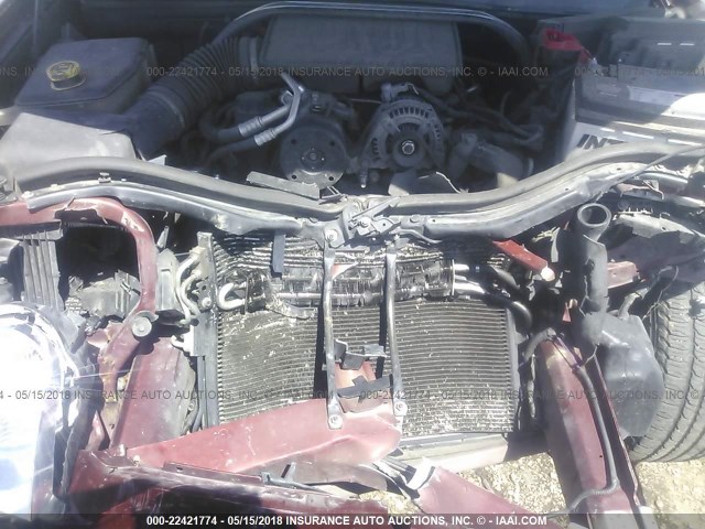 1J8GR48K97C567021 - 2007 JEEP GRAND CHEROKEE LAREDO/COLUMBIA/FREEDOM 栗色 照片 10