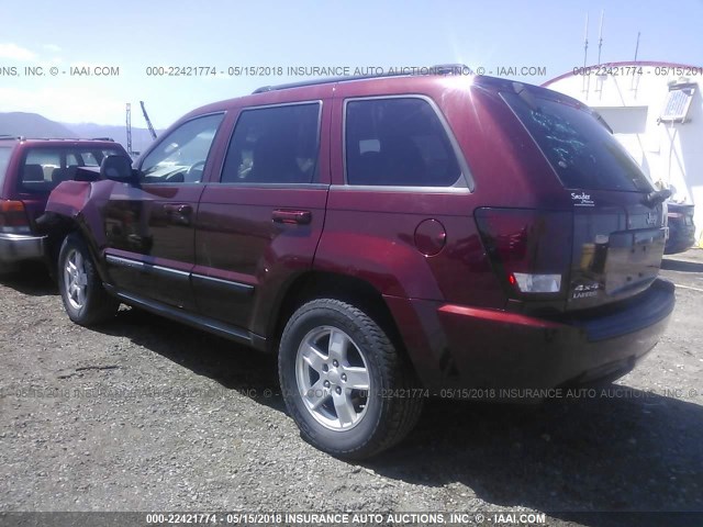 1J8GR48K97C567021 - 2007 JEEP GRAND CHEROKEE LAREDO/COLUMBIA/FREEDOM 栗色 照片 3