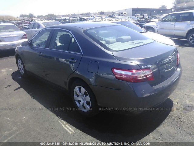 4T1BE46K97U656867 - 2007 TOYOTA CAMRY NEW GENERAT CE/LE/XLE/SE GRAY photo 3