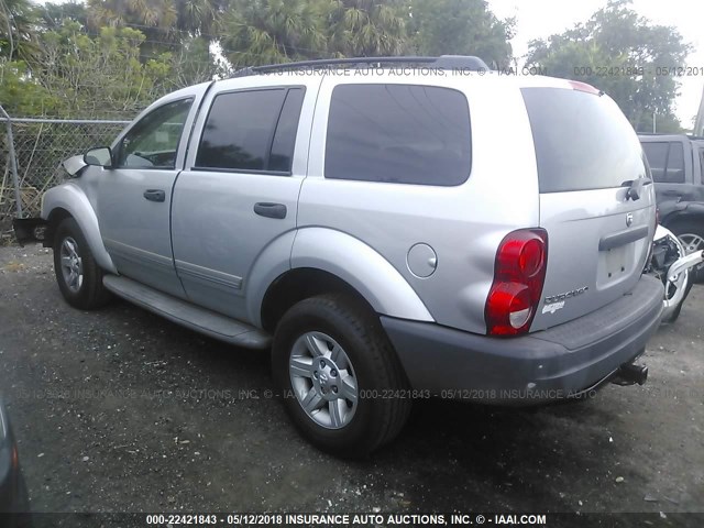 1D4HD38N34F238200 - 2004 DODGE DURANGO ST SILVER photo 3