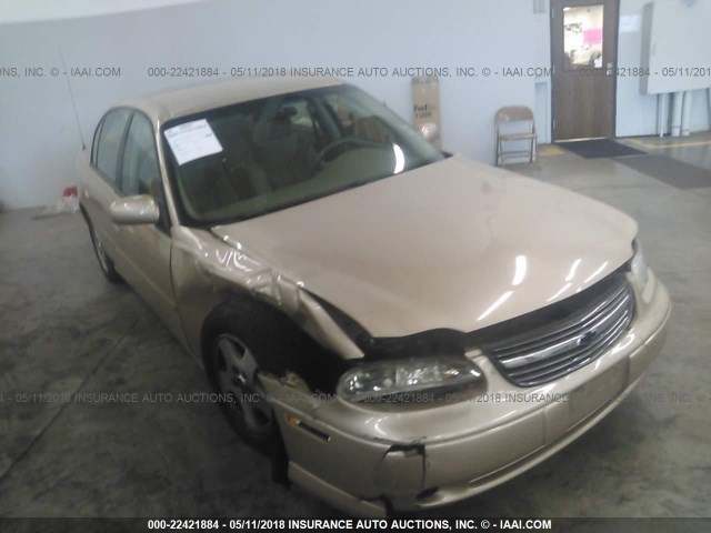 1G1NE52J93M515420 - 2003 CHEVROLET MALIBU LS GOLD photo 1