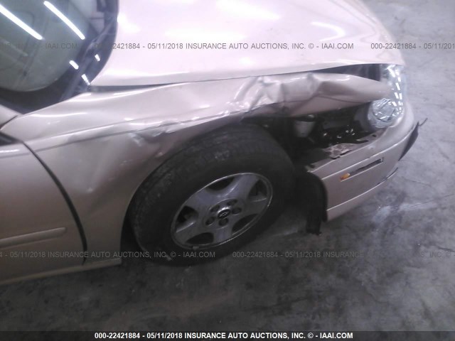 1G1NE52J93M515420 - 2003 CHEVROLET MALIBU LS GOLD photo 6