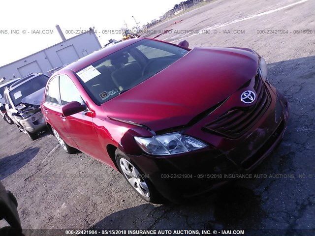 4T1BE46K37U115541 - 2007 TOYOTA CAMRY NEW GENERAT CE/LE/XLE/SE RED photo 1