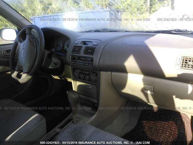 1NXBR12E3YZ306039 - 2000 TOYOTA COROLLA VE/CE/LE 勃艮第红 照片 5