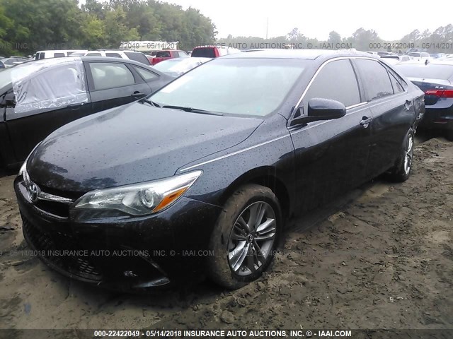 4T1BF1FK6GU154233 - 2016 TOYOTA CAMRY LE/XLE/SE/XSE Grün Foto 2