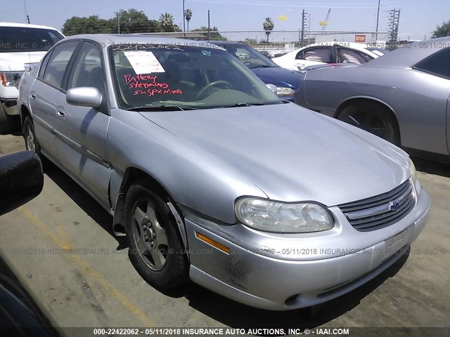 1G1NE52J02M626288 - 2002 CHEVROLET MALIBU LS SILVER photo 1