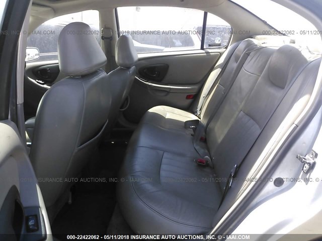 1G1NE52J02M626288 - 2002 CHEVROLET MALIBU LS SILVER photo 8