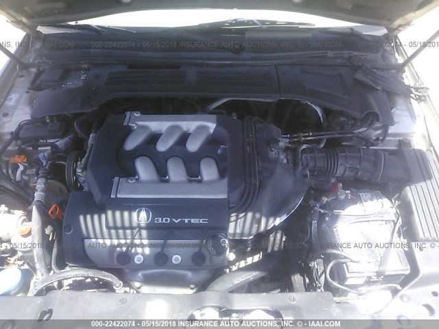 19UYA2254XL004521 - 1999 ACURA 3.0CL თაფლისფერი ფოტო 10